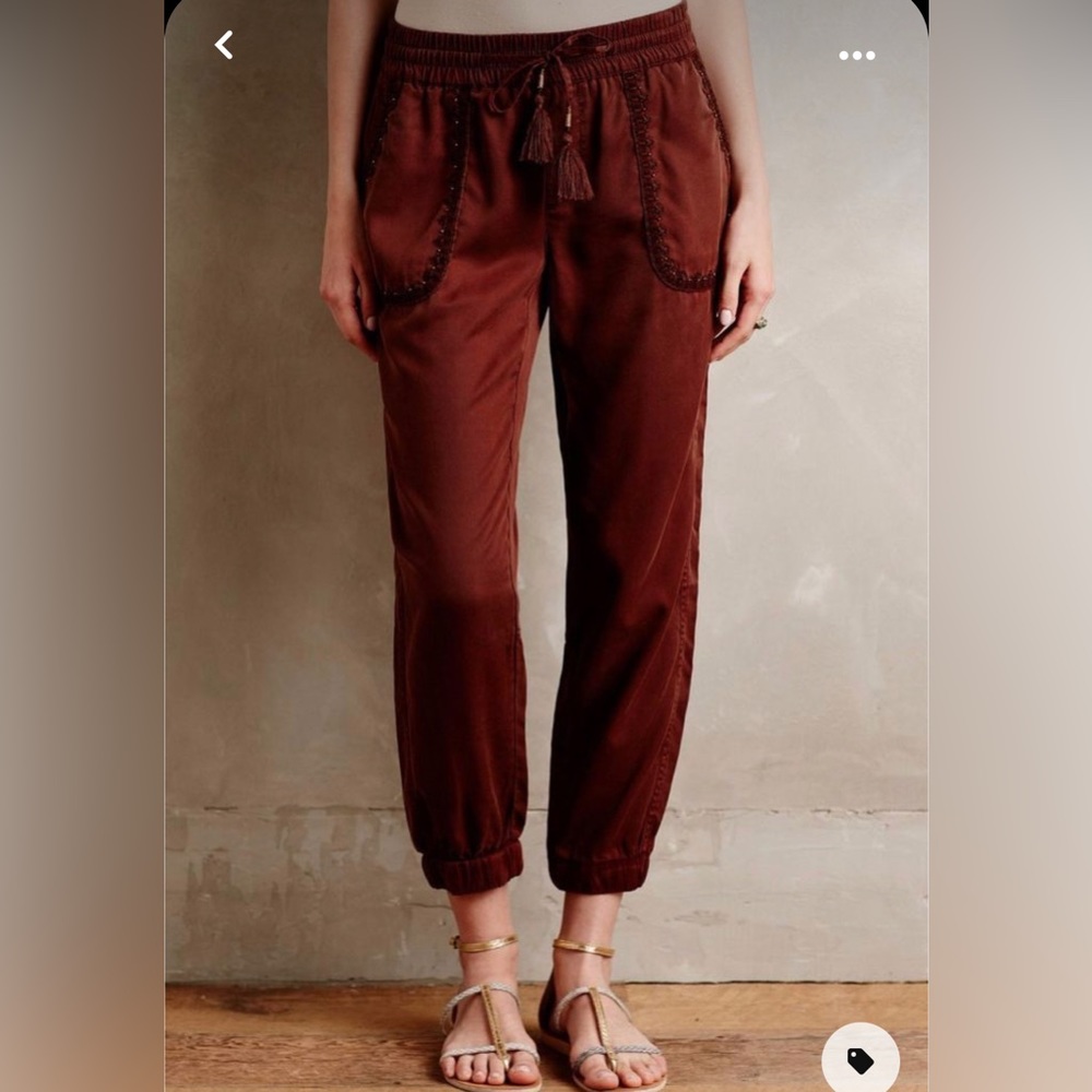 Anthropologie Cropped Pant